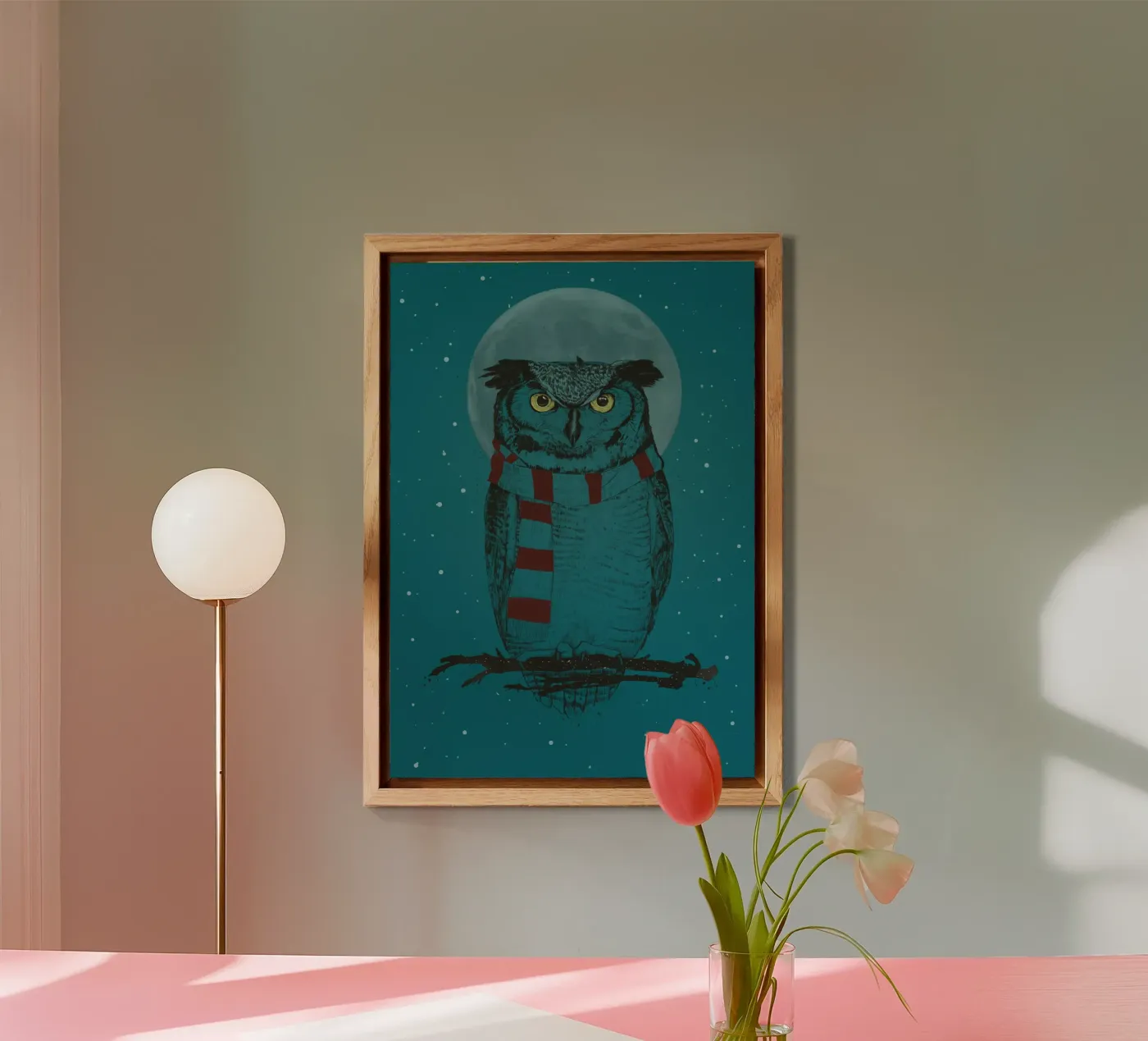 Winter Owl pannello forex da Balazs Solti
