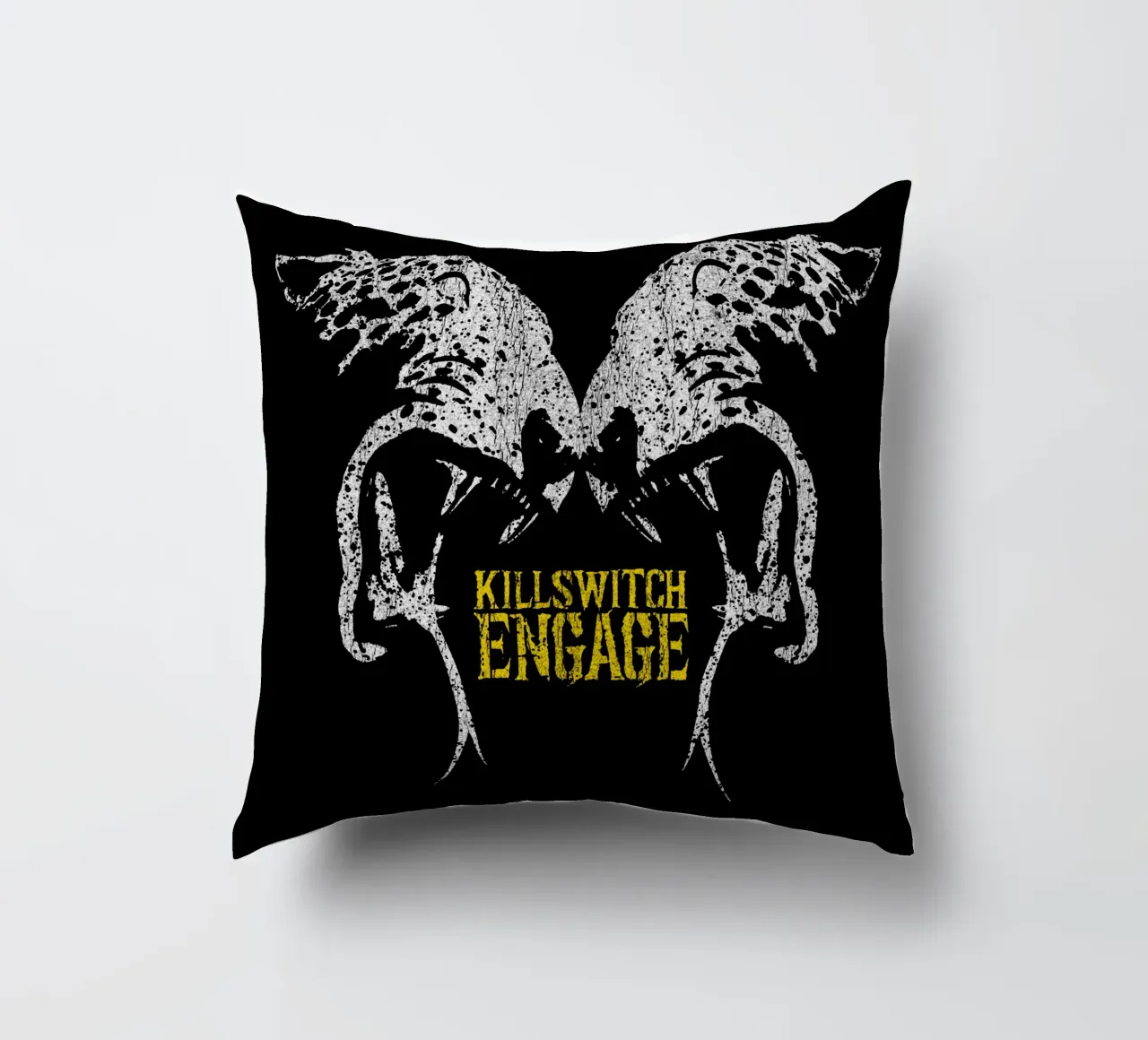 Silhouette Killswitch Engage cuscino da mannys_artt