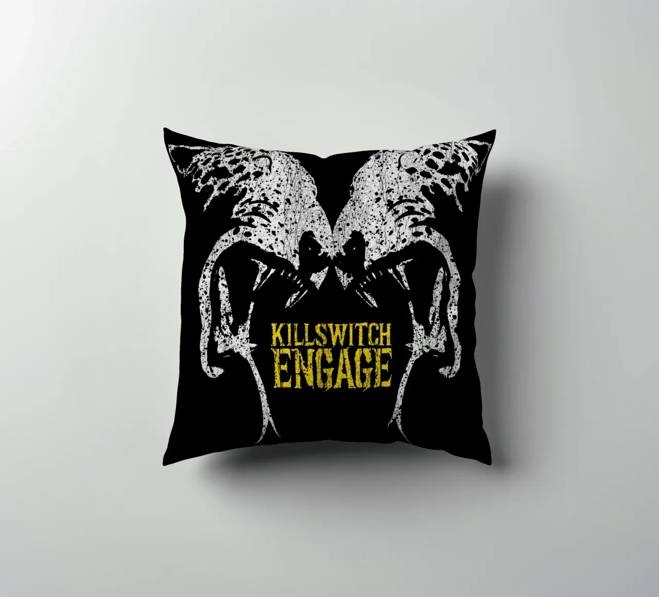 Silhouette Killswitch Engage cuscino da mannys_artt