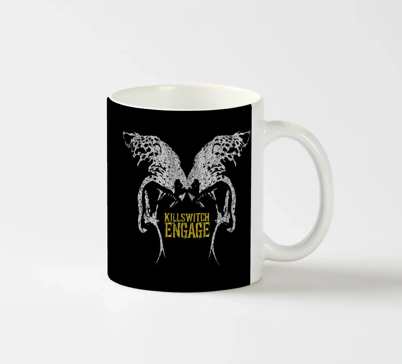 Silhouette Killswitch Engage tazza in ceramica da mannys_artt