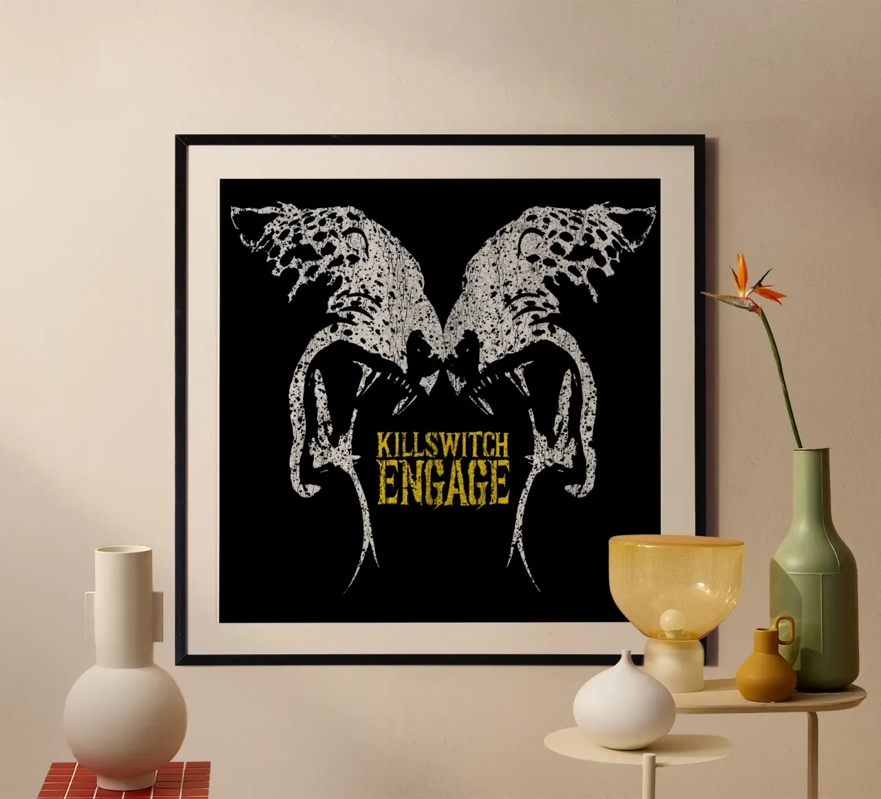 Silhouette Killswitch Engage poster da mannys_artt