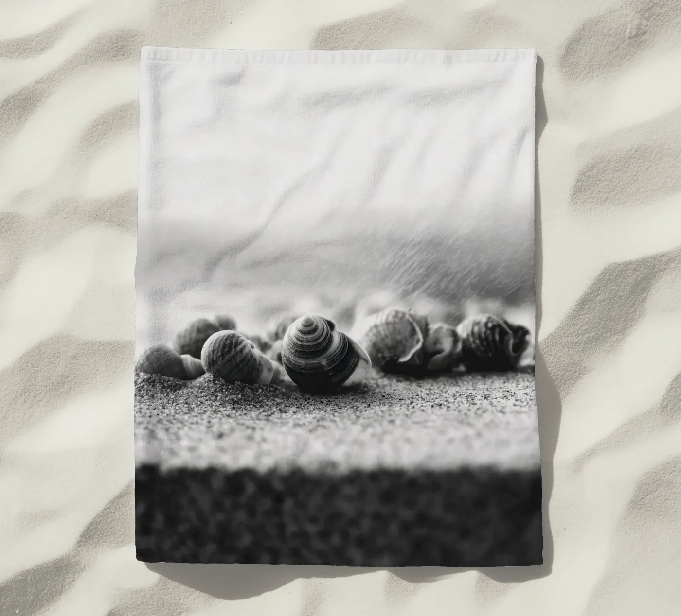 Shell Drift Strandtuch von treechild
