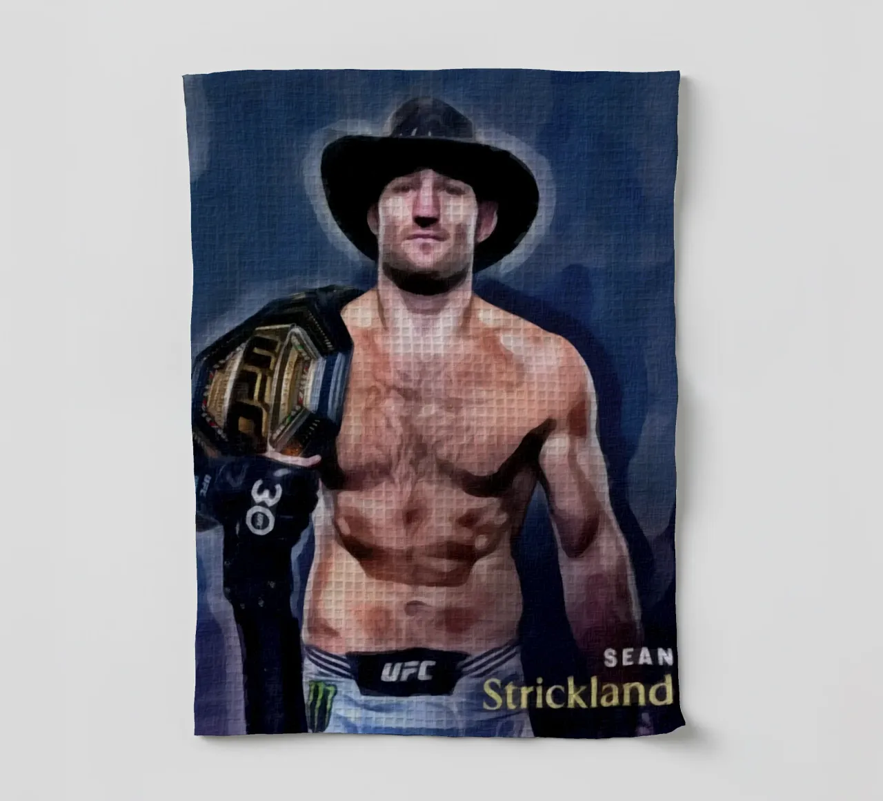 Sean Strickland Campione UFC 2023 canovaccio da cucina da dan band