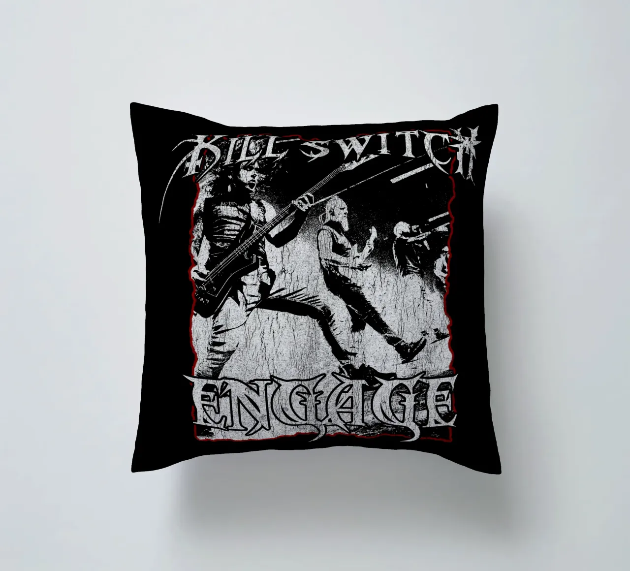 Silhouette Killswitch Engage cuscino da mannys_artt