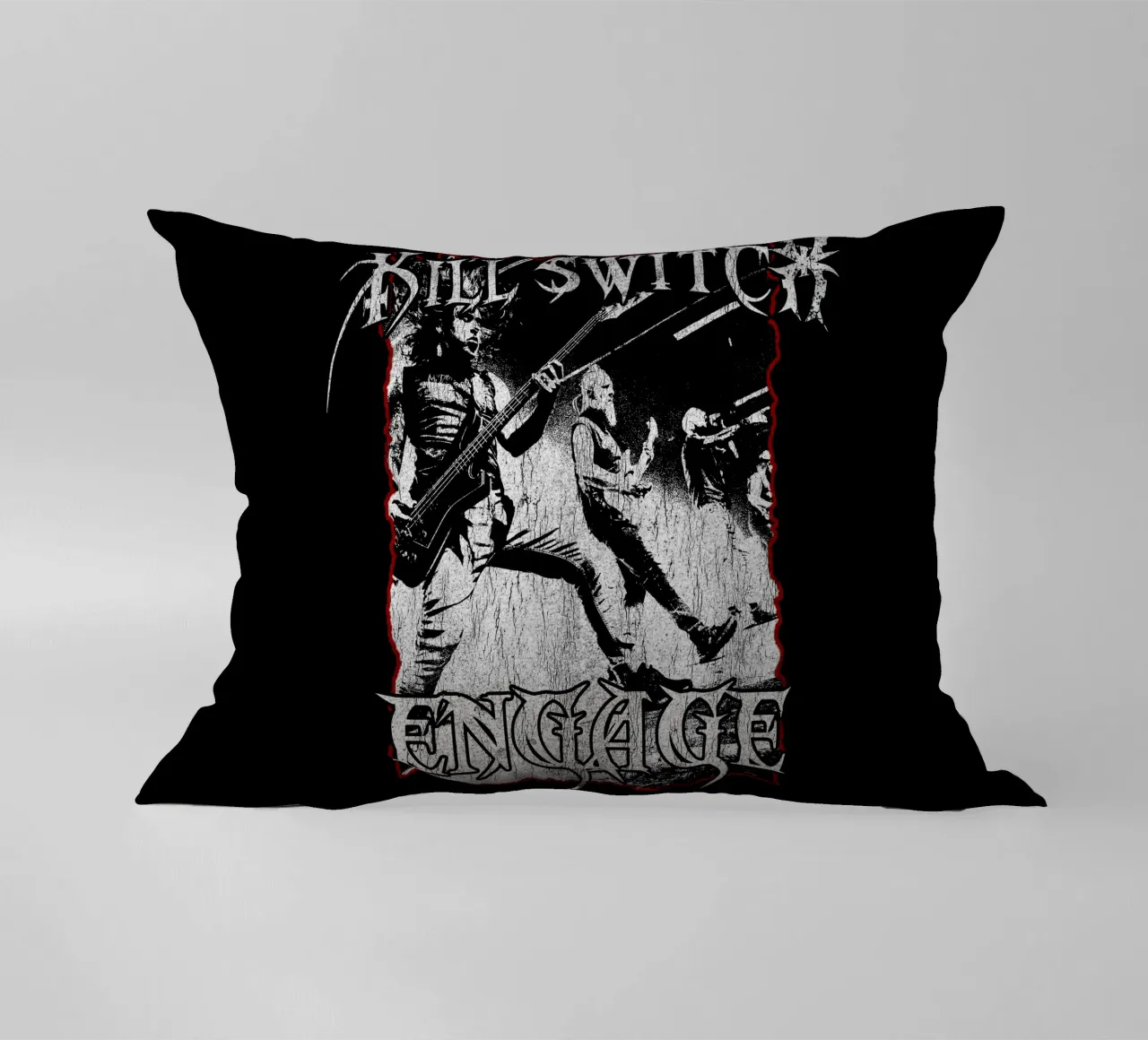 Silhouette Killswitch Engage cuscino da mannys_artt