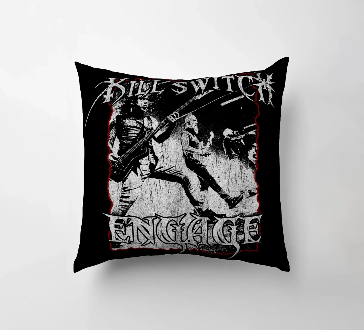 Silhouette Killswitch Engage cuscino da mannys_artt
