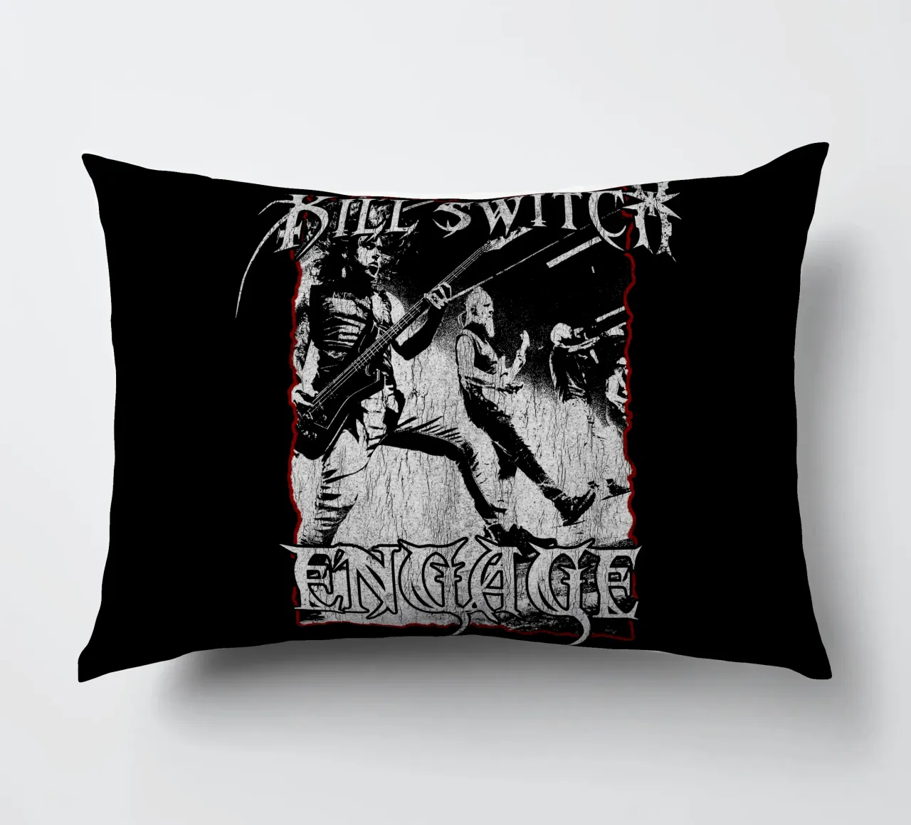 Silhouette Killswitch Engage cuscino da mannys_artt