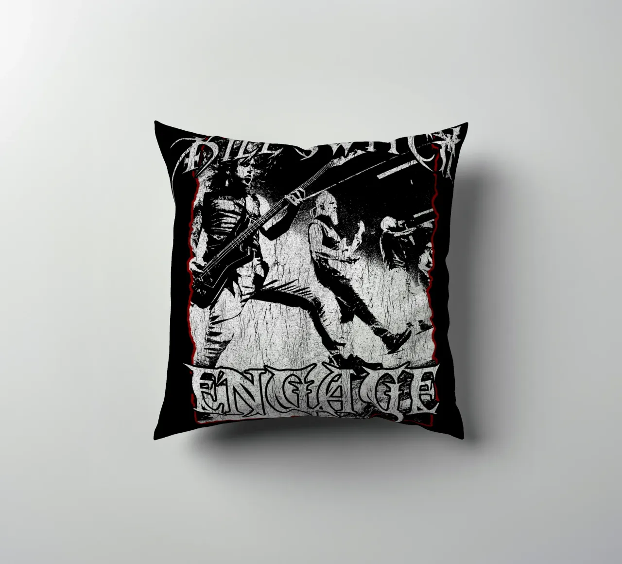 Silhouette Killswitch Engage cuscino da mannys_artt
