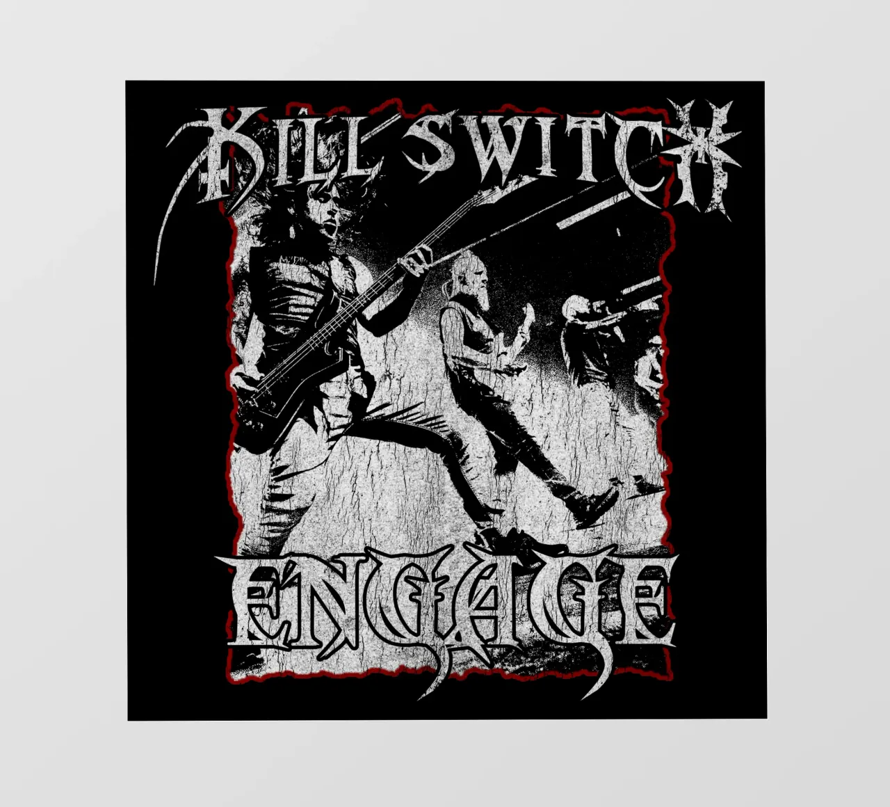 Silhouette Killswitch Engage pellicola backlit da mannys_artt