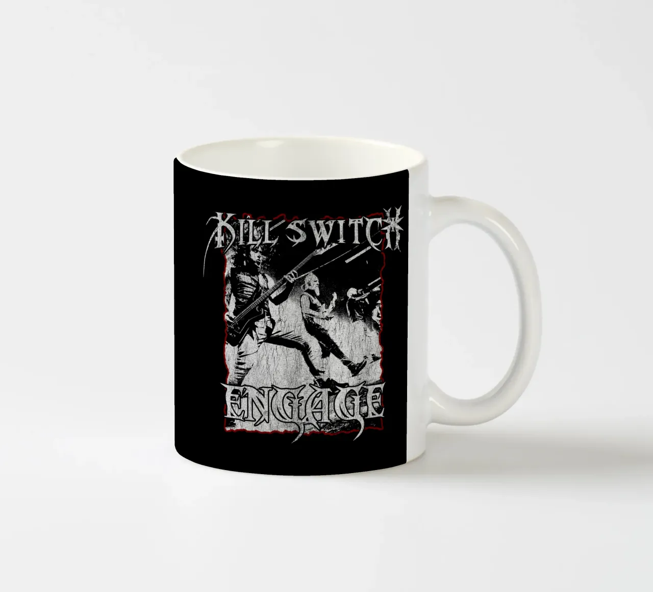 Silhouette Killswitch Engage tazza in ceramica da mannys_artt