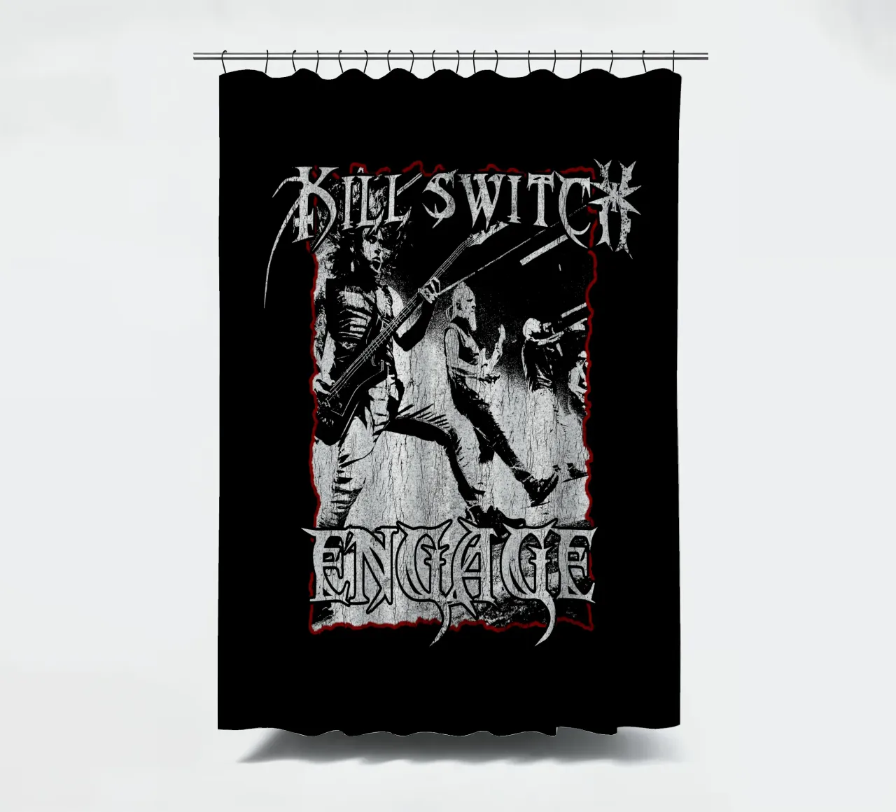 Silhouette Killswitch Engage tenda da doccia da mannys_artt