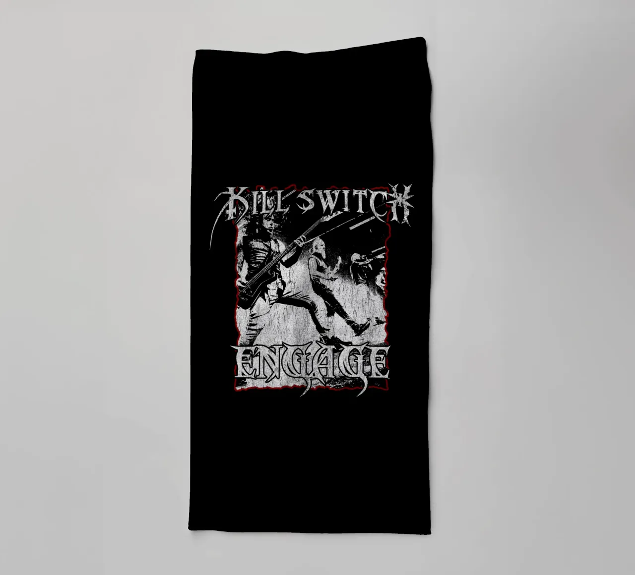 Silhouette Killswitch Engage asciugamano da bagno da mannys_artt
