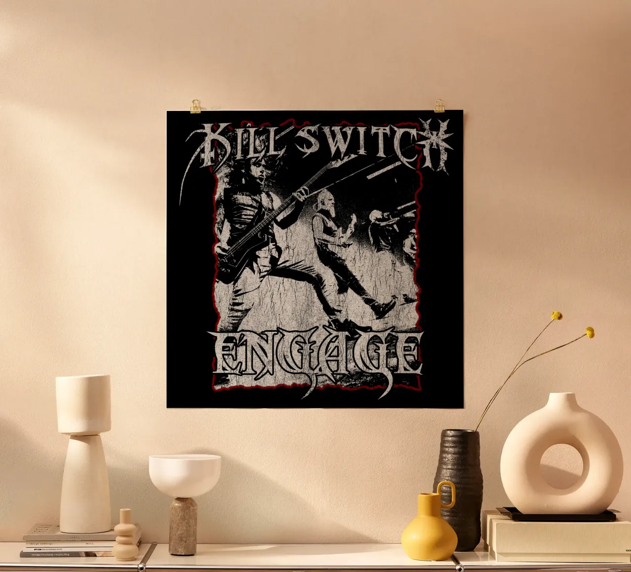 Silhouette Killswitch Engage poster da mannys_artt
