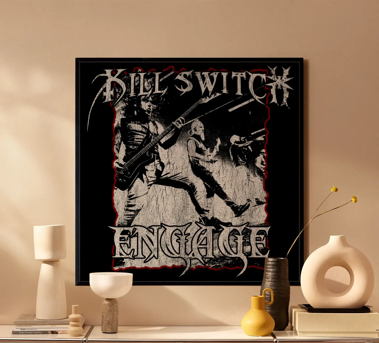 Silhouette Killswitch Engage poster da mannys_artt