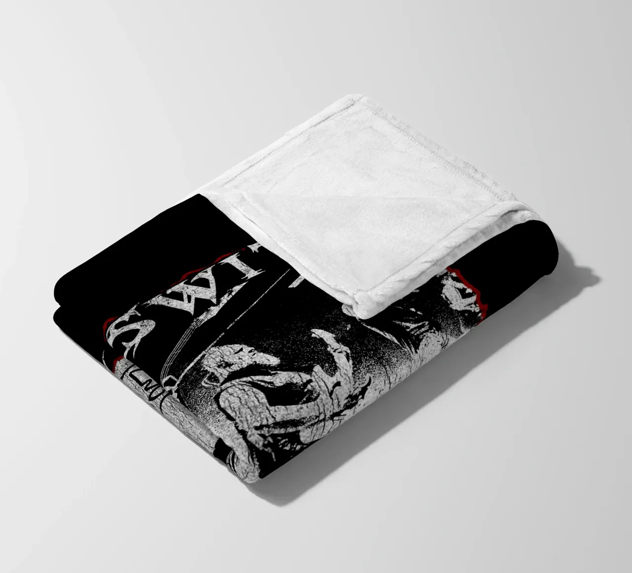 Silhouette Killswitch Engage coperta in pile da mannys_artt