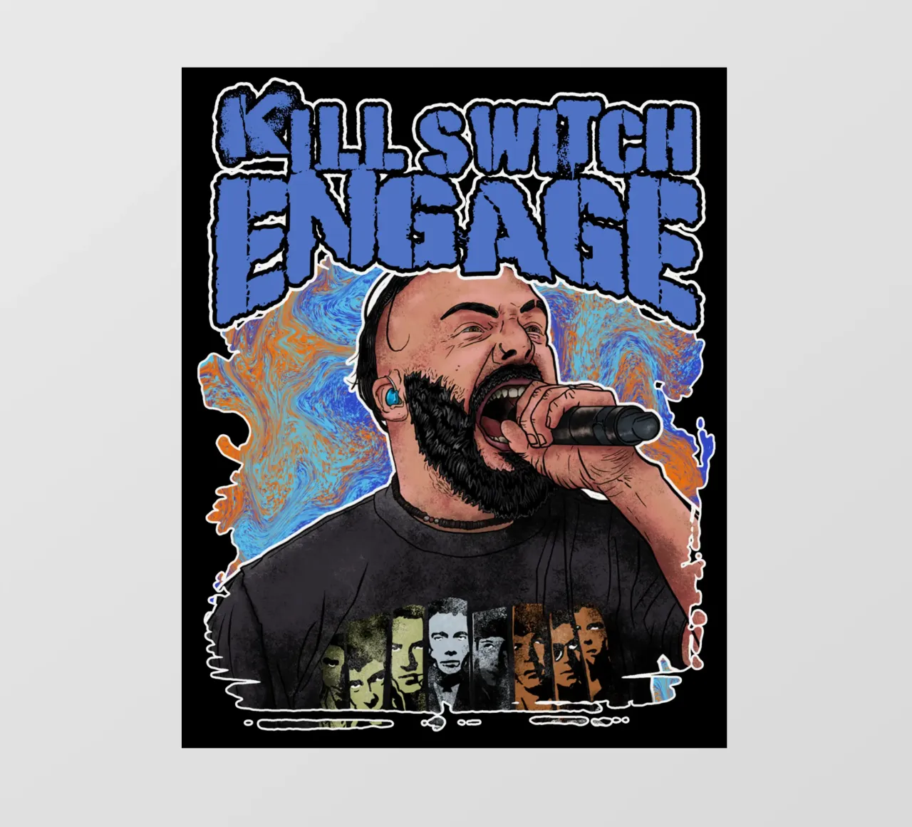 Vettore Killswitch Engage pellicola backlit da mannys_artt