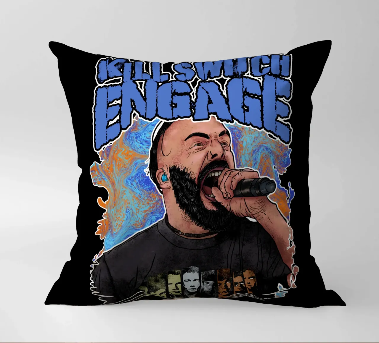 Vettore Killswitch Engage cuscino da mannys_artt