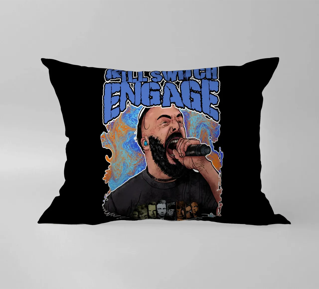 Vettore Killswitch Engage cuscino da mannys_artt