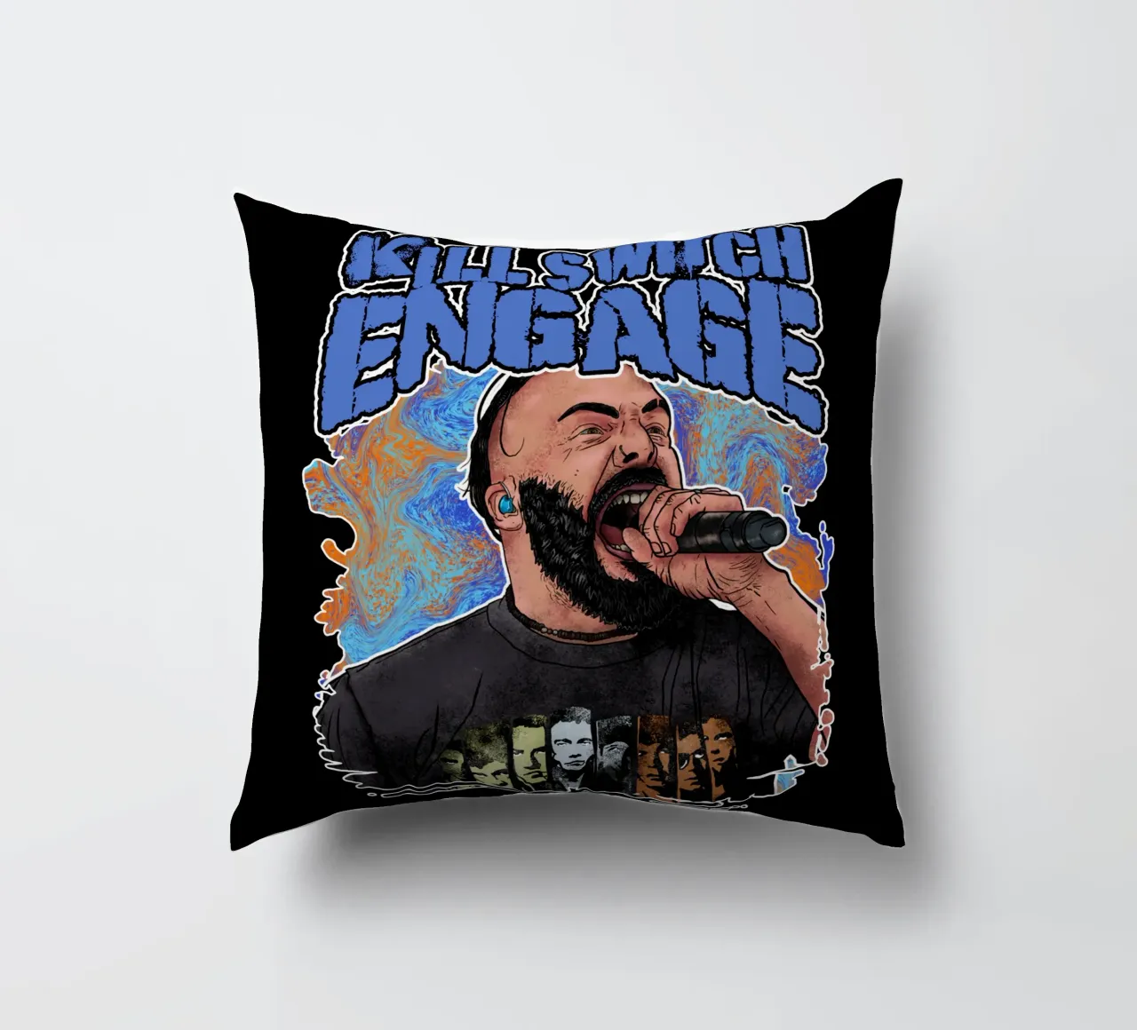 Vettore Killswitch Engage cuscino da mannys_artt
