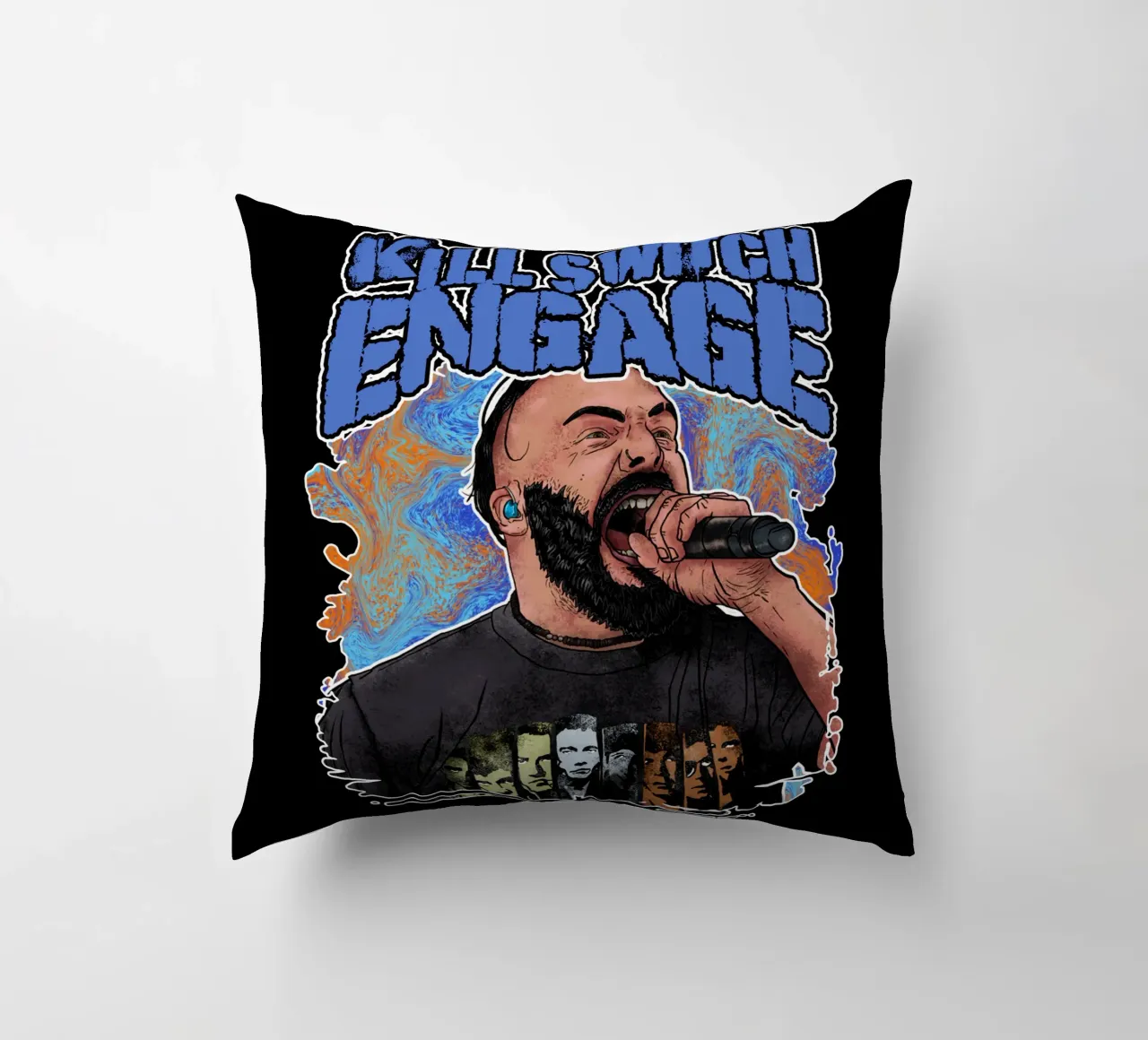 Vettore Killswitch Engage cuscino da mannys_artt