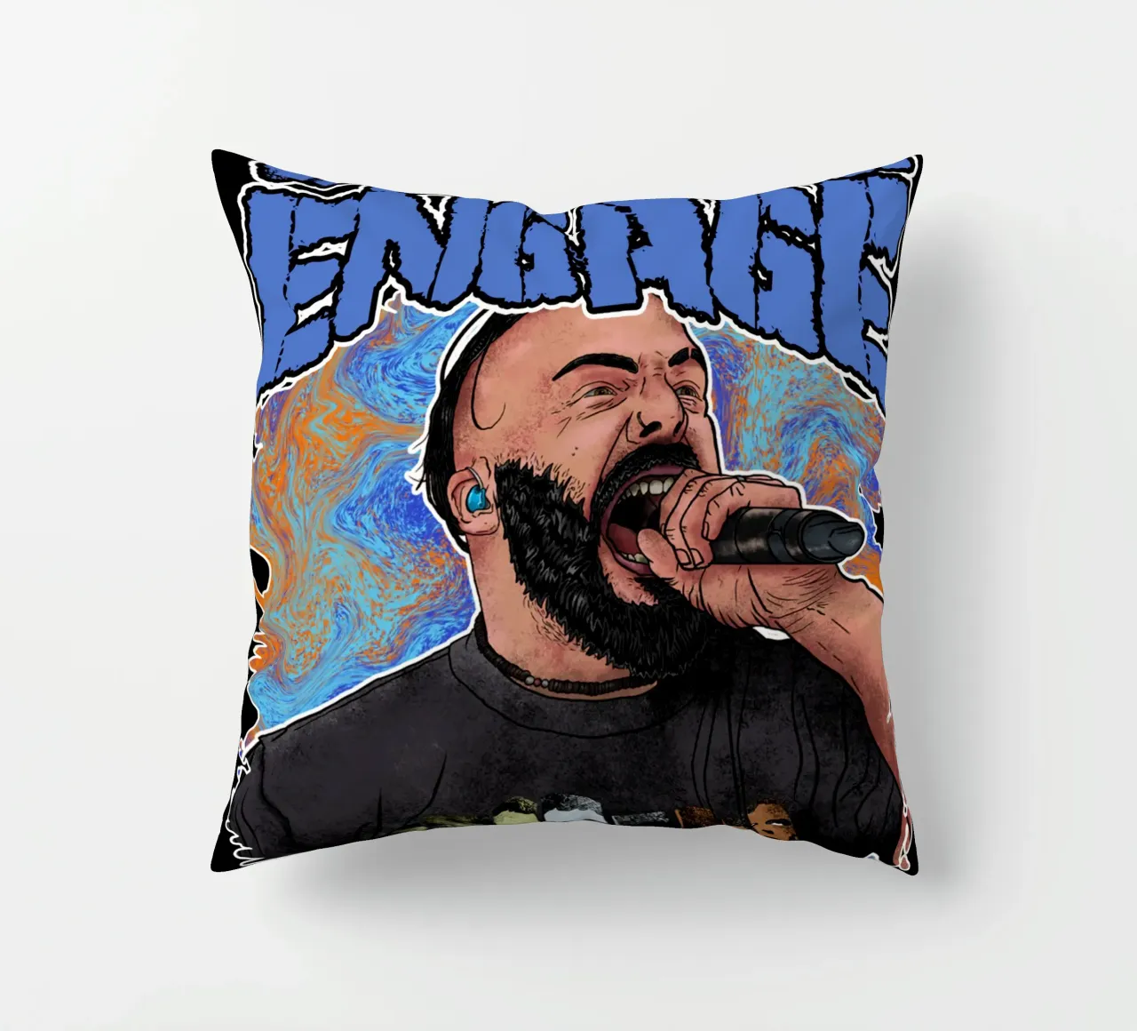 Vettore Killswitch Engage cuscino da mannys_artt