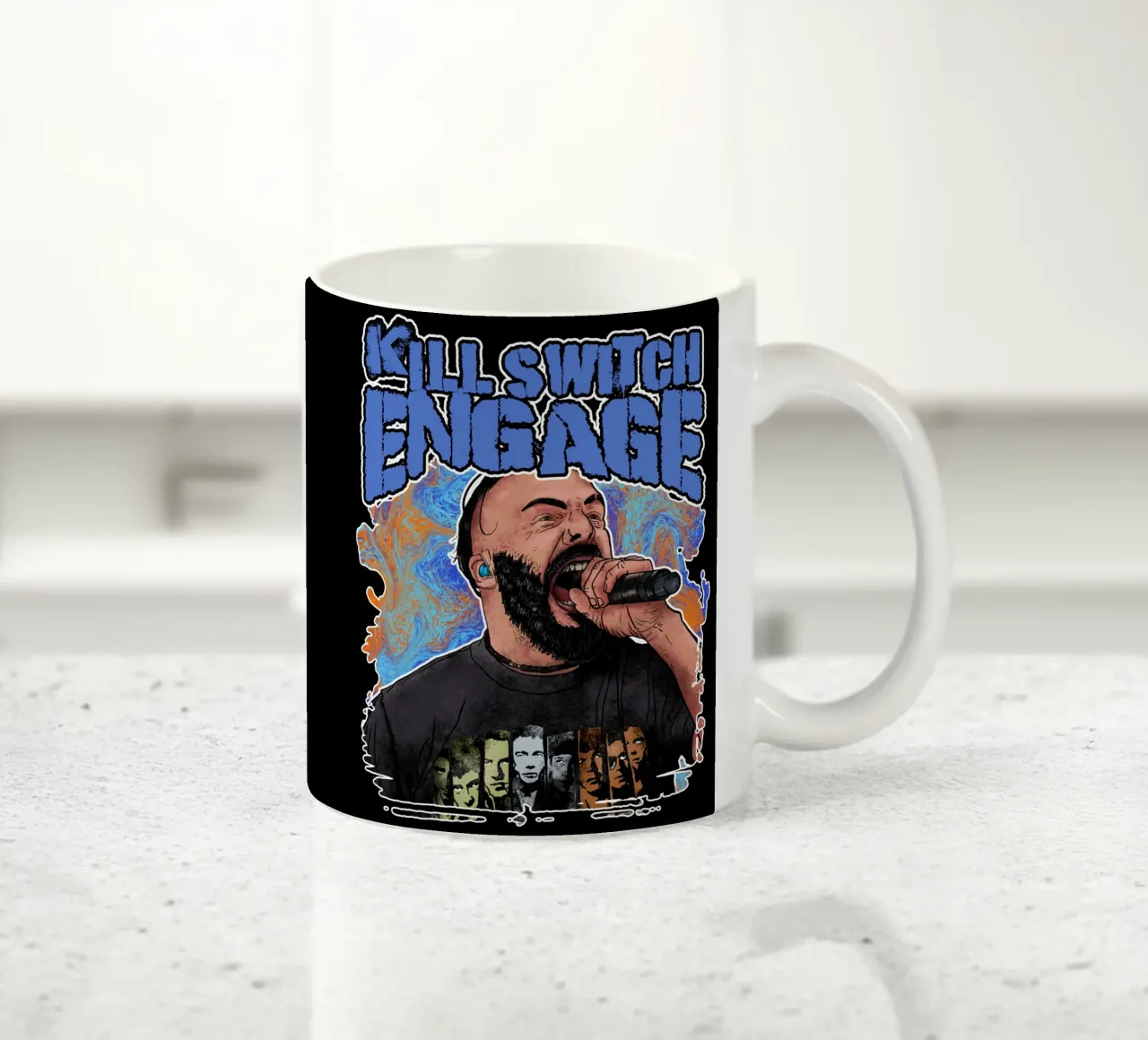 Vettore Killswitch Engage tazza in ceramica da mannys_artt