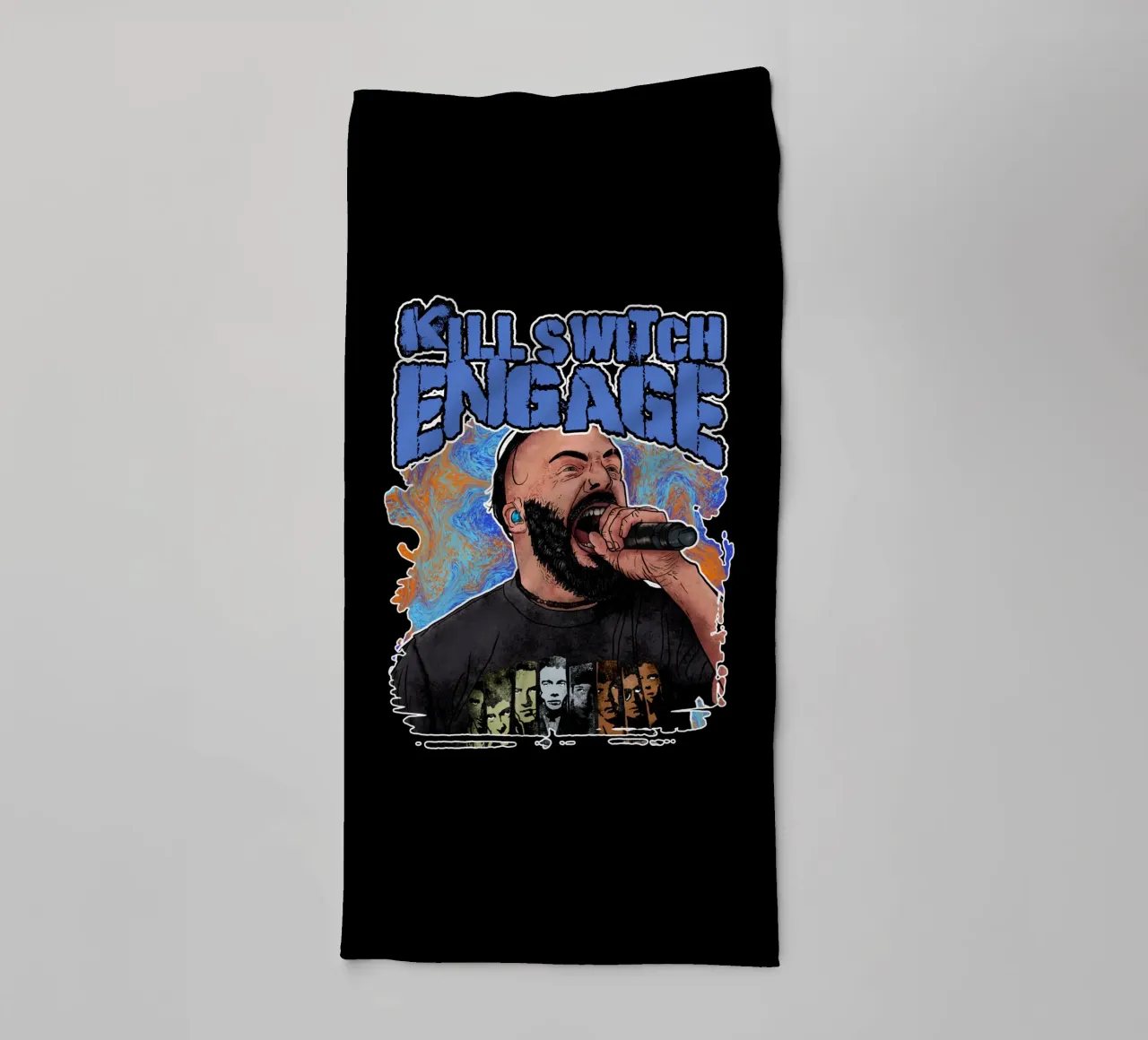 Vettore Killswitch Engage asciugamano da bagno da mannys_artt