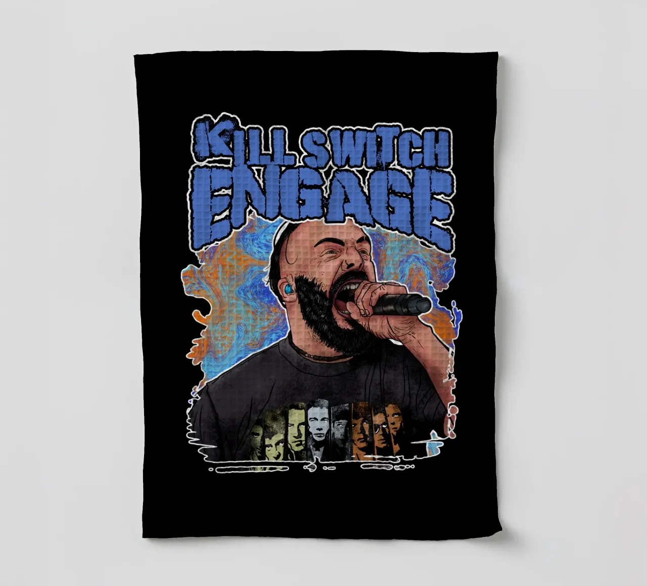 Vettore Killswitch Engage canovaccio da cucina da mannys_artt