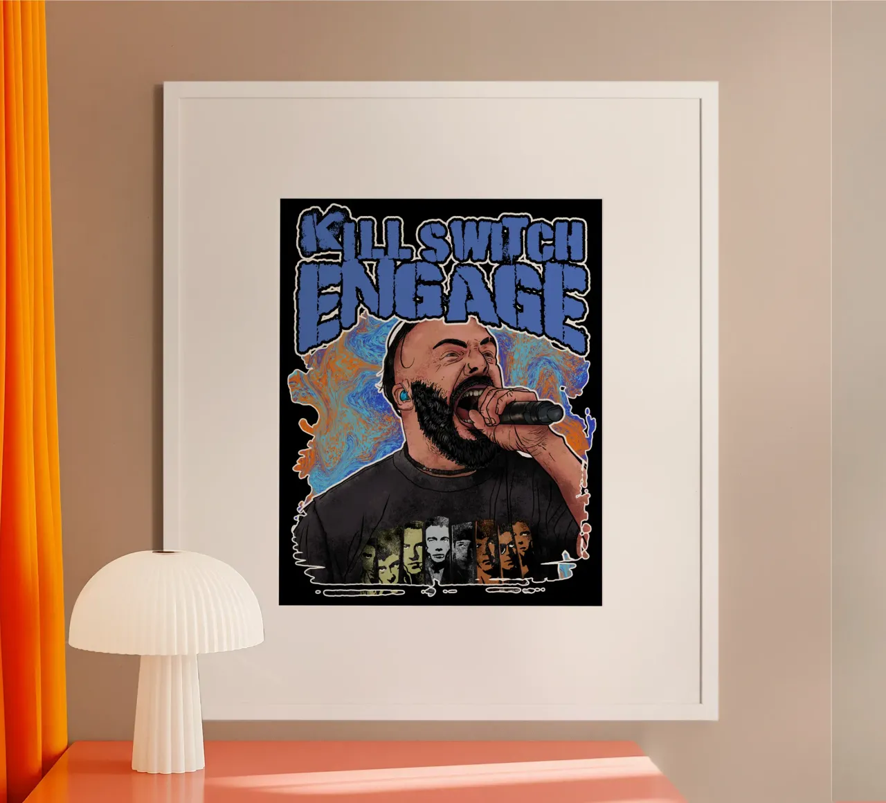Vettore Killswitch Engage poster da mannys_artt
