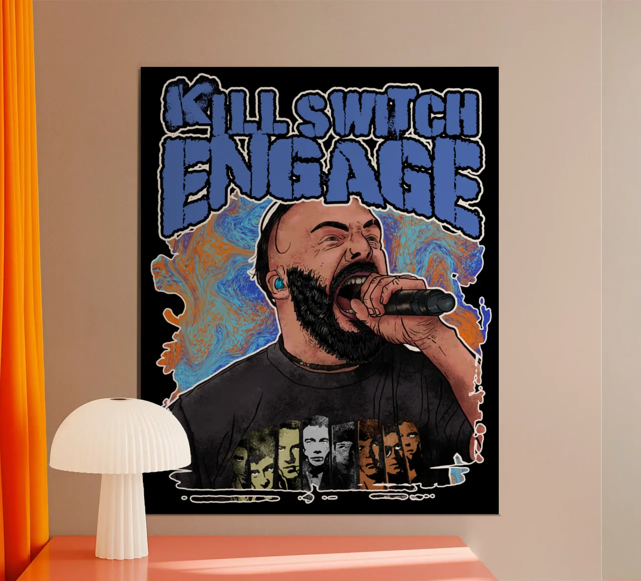 Vettore Killswitch Engage poster da mannys_artt