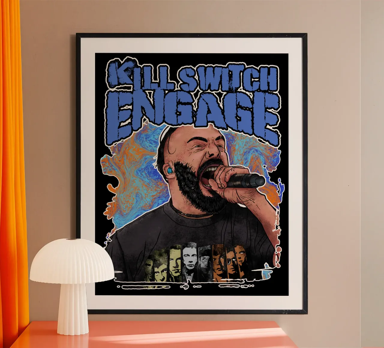 Vettore Killswitch Engage poster da mannys_artt