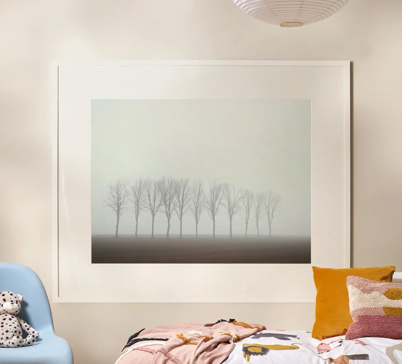Le sentinelle del silenzio: Una mistica mattinata d'inverno nel F poster da Artistic-shop