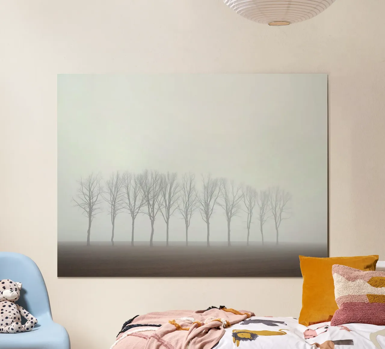 Le sentinelle del silenzio: Una mistica mattinata d'inverno nel F poster da Artistic-shop