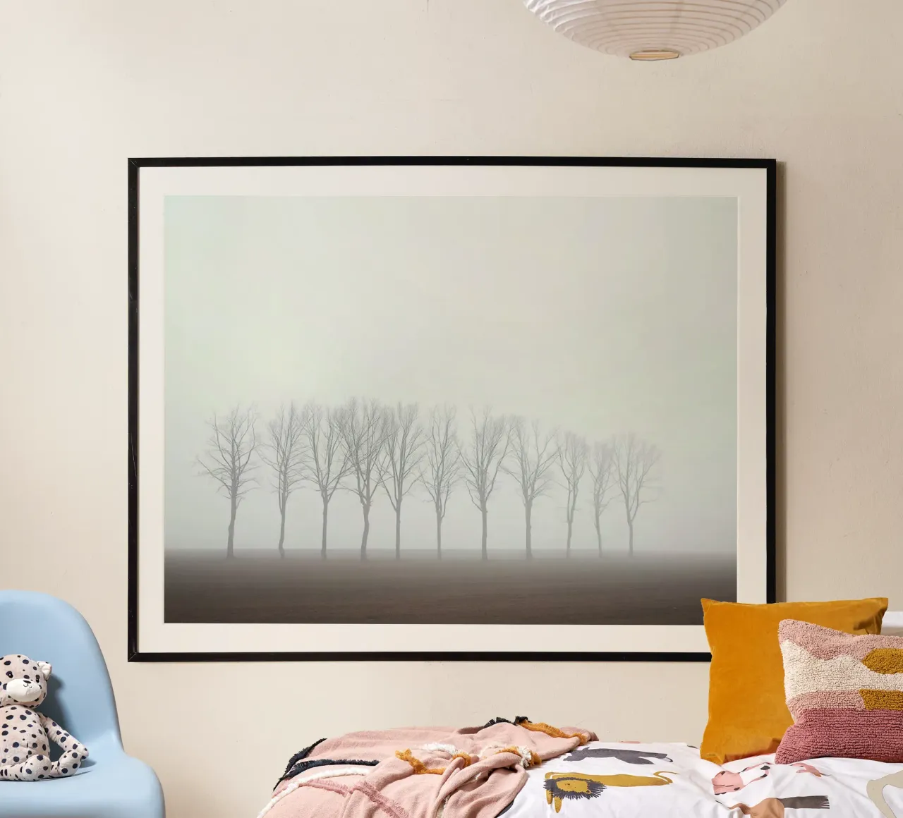 Le sentinelle del silenzio: Una mistica mattinata d'inverno nel F poster da Artistic-shop