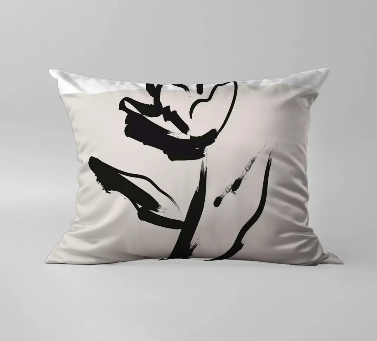 Boho Bohemian 1 Rose cuscino da Boho Print Collection