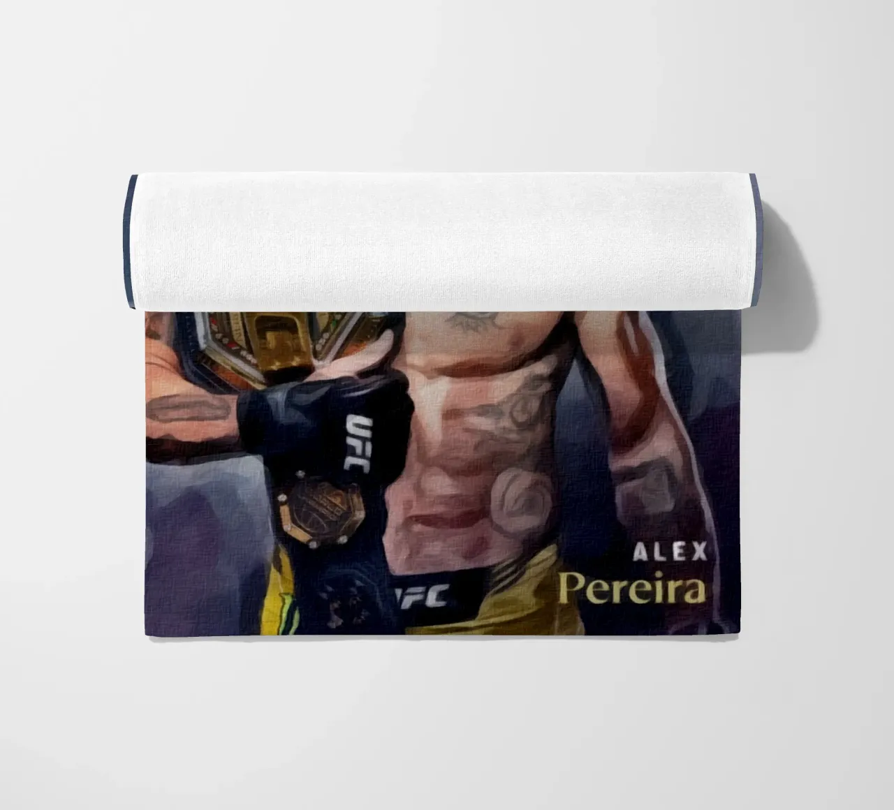 Alex Pereira Campione UFC 2022 telo mare da dan band