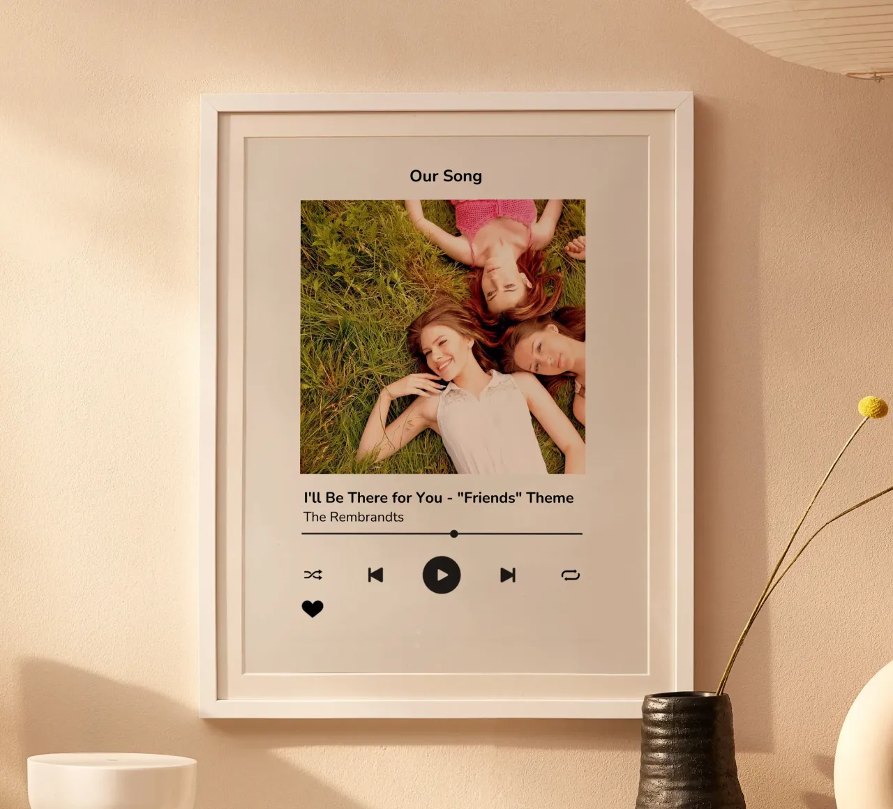 Our Song Personalisable poster da Killin Personalise