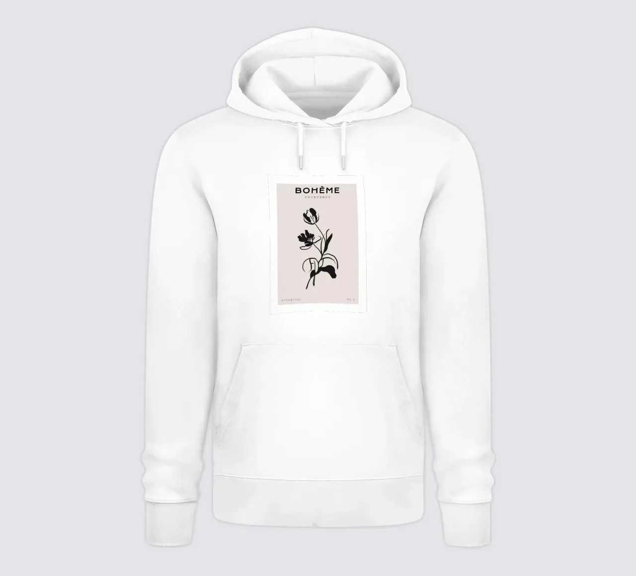 Boho Bohemian 1 Tulip Hoodie von Boho Print Collection