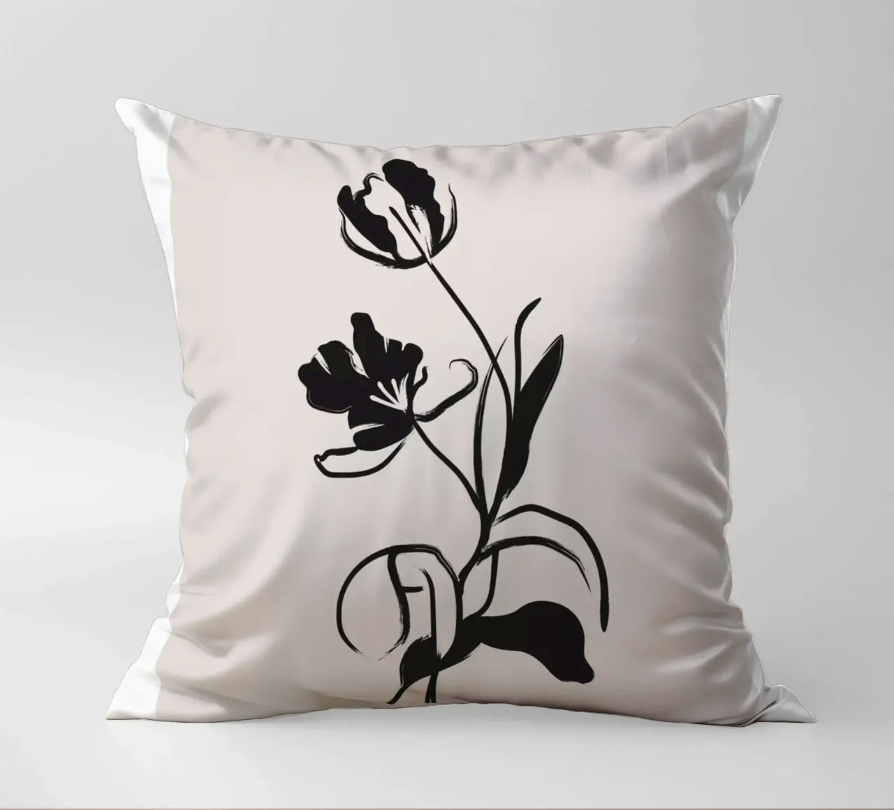 Boho Bohemian 1 Tulip cuscino da Boho Print Collection