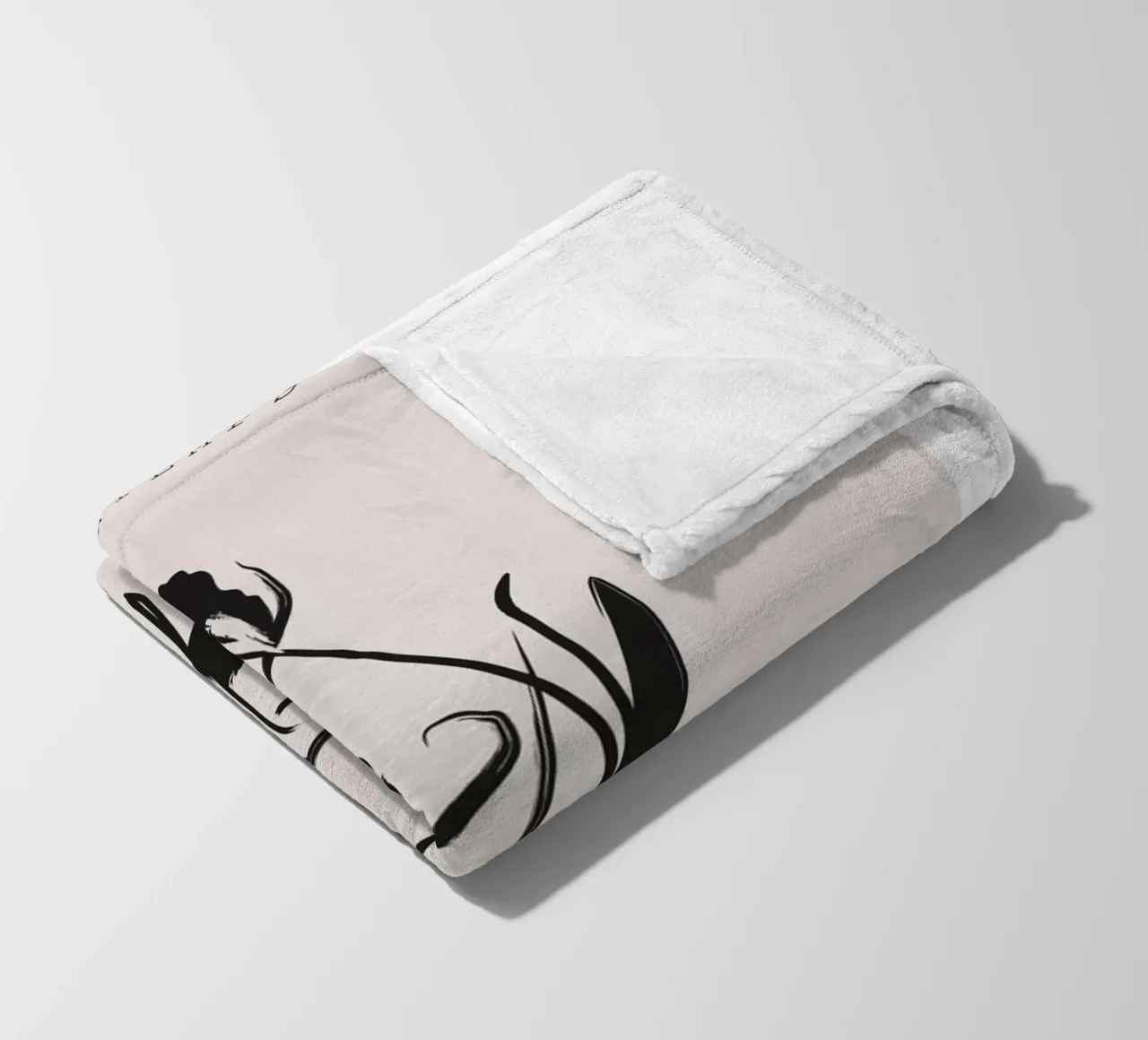 Boho Bohemian 1 Tulip coperta in pile da Boho Print Collection