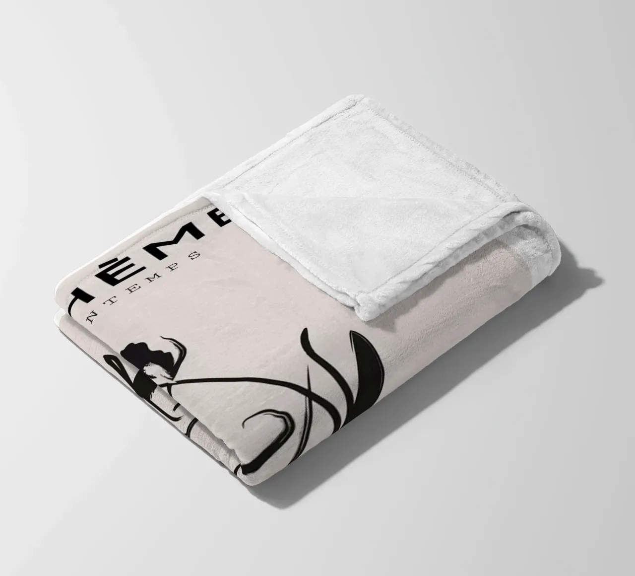 Boho Bohemian 1 Tulip coperta in pile da Boho Print Collection