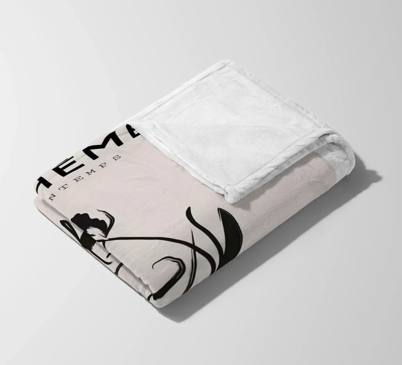 Boho Bohemian 1 Tulip coperta in pile da Boho Print Collection