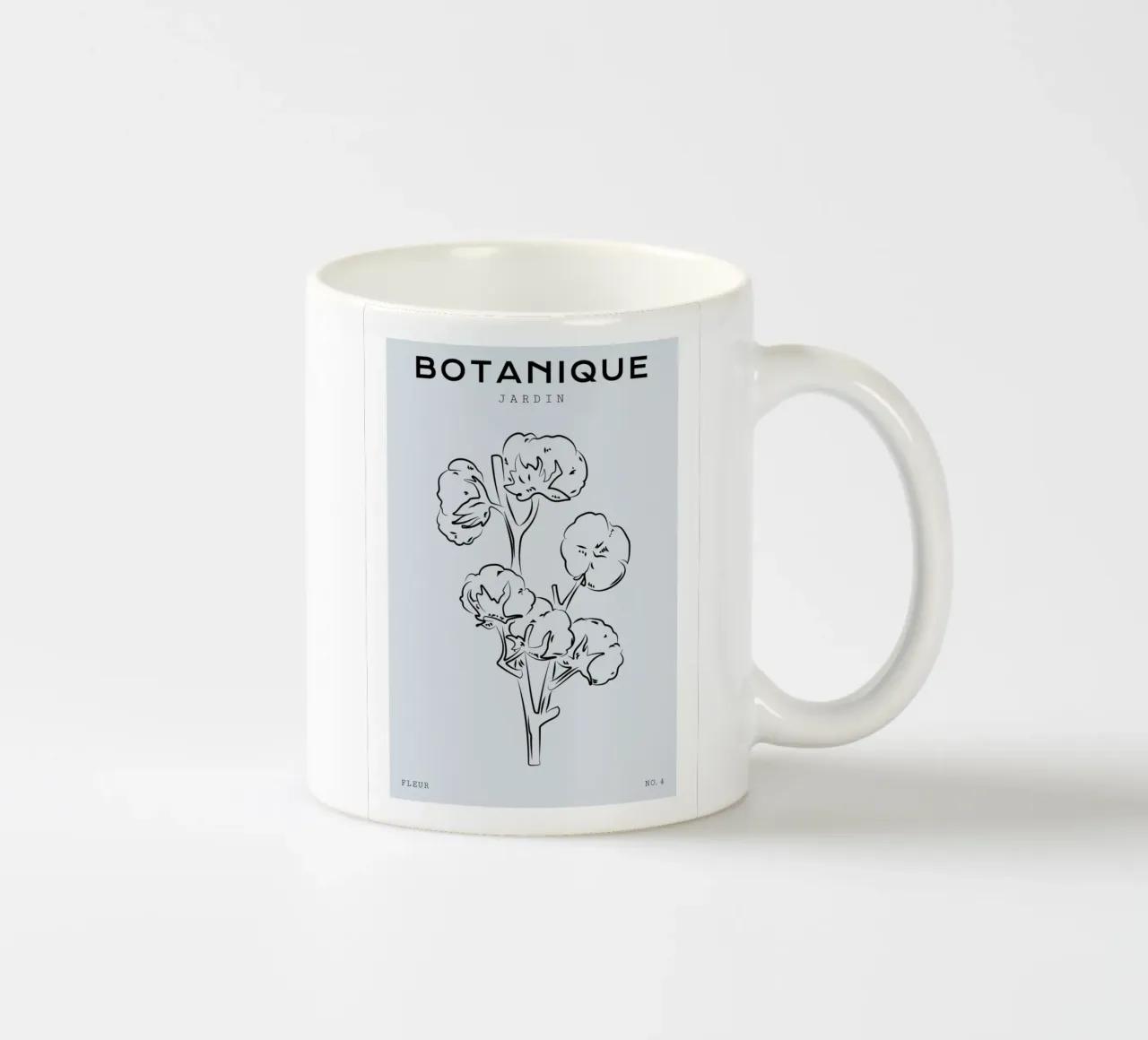 Boho Bohemian 2 Gossypieae tazza in ceramica da Boho Print Collection