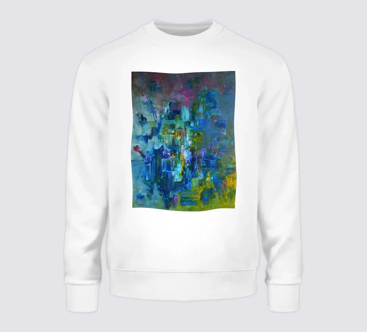 KALEIDOSCOPE felpa da Thierry Vobmann Abstract painting