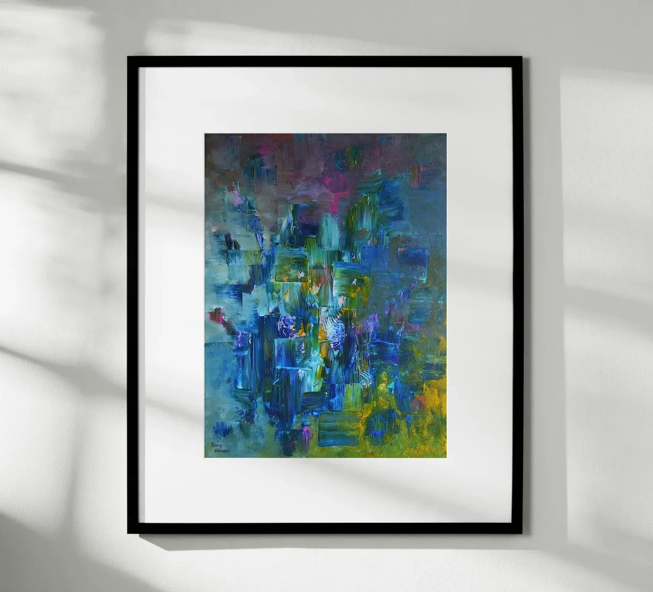 KALEIDOSCOPE poster da Thierry Vobmann Abstract painting