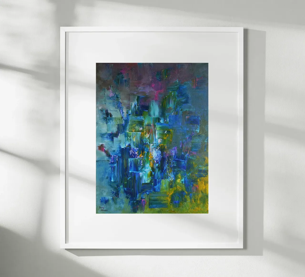 KALEIDOSCOPE poster da Thierry Vobmann Abstract painting