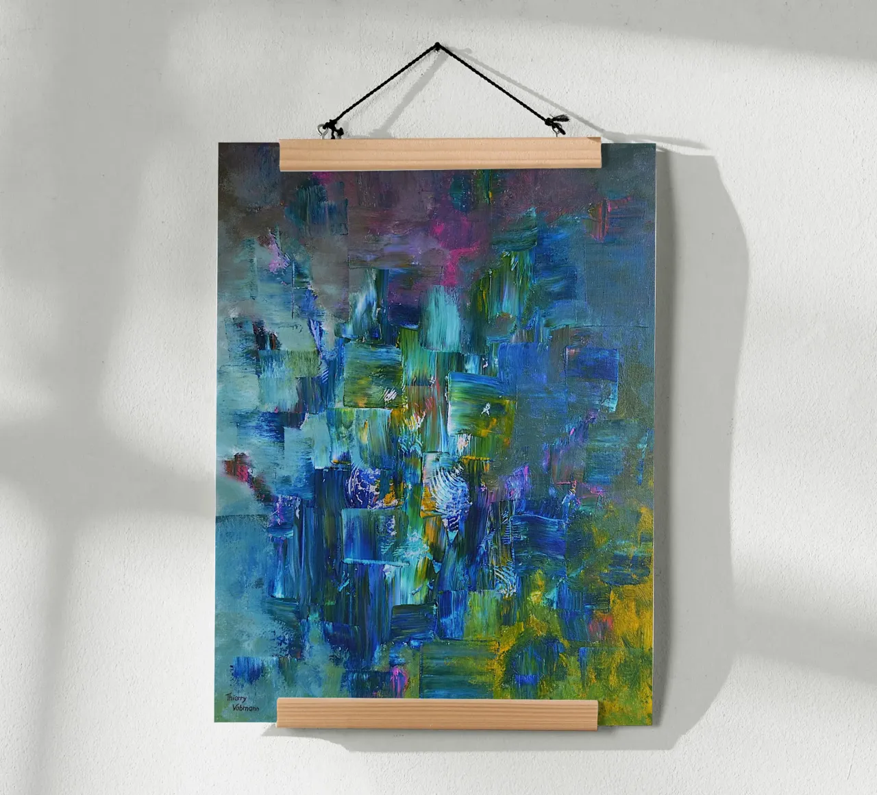 KALEIDOSCOPE poster da Thierry Vobmann Abstract painting