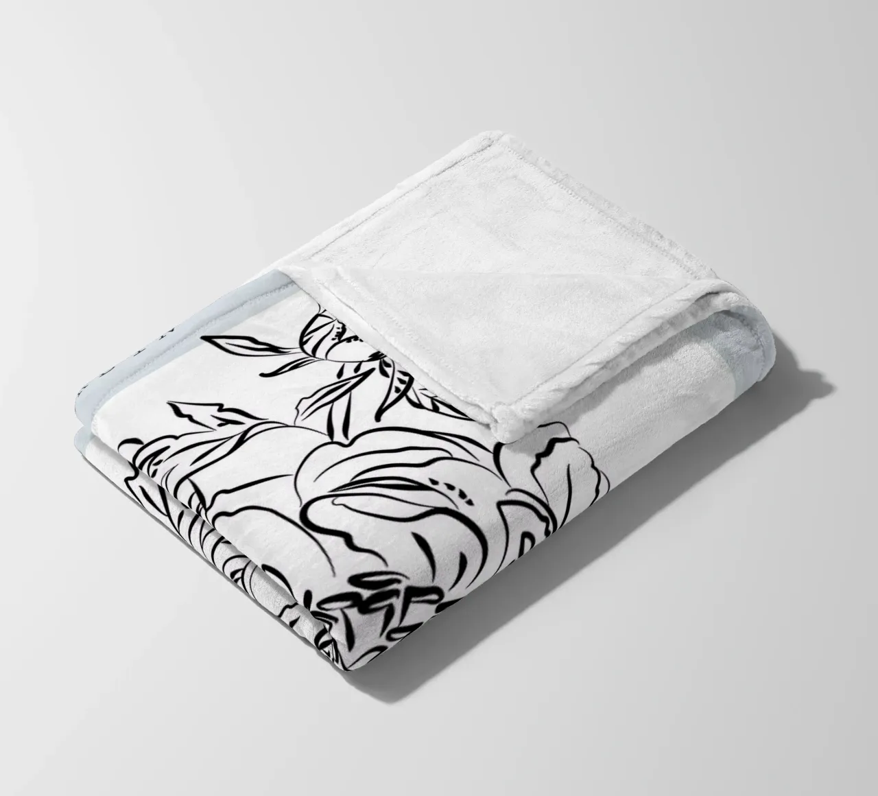 Boho Bohemian 2 Paeonia coperta in pile da Boho Print Collection
