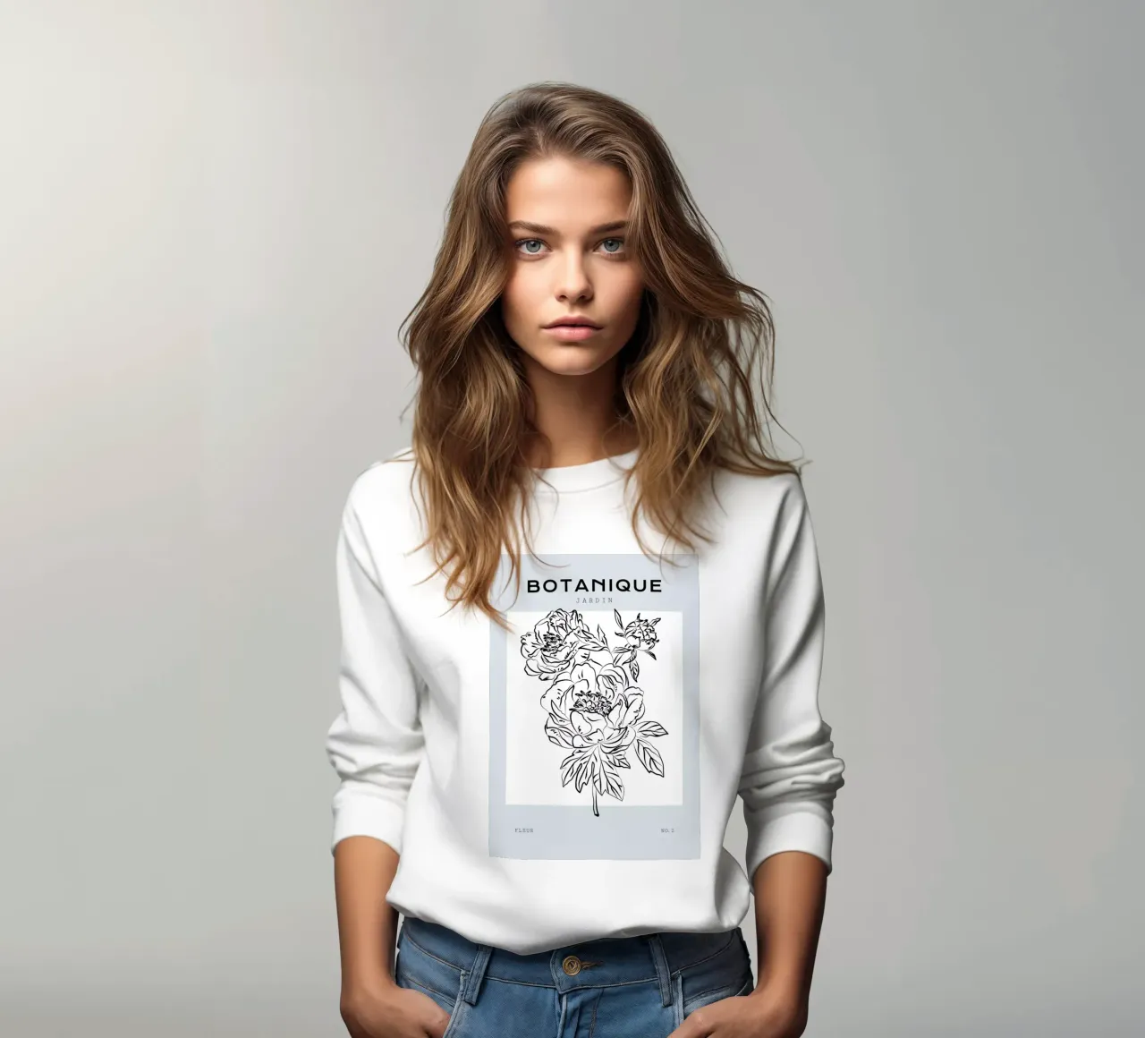 Boho Bohemian 2 Paeonia felpa da Boho Print Collection