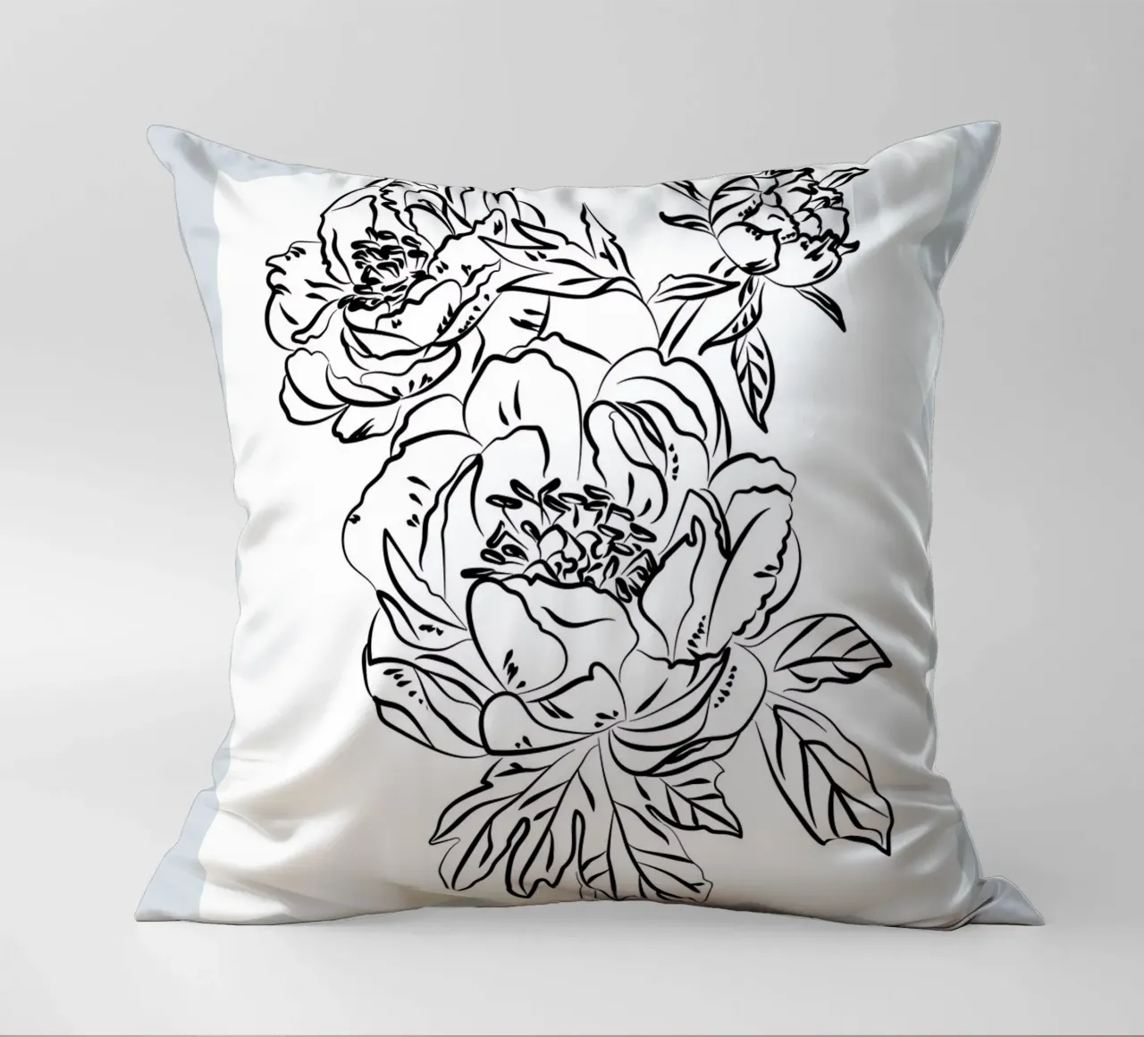 Boho Bohemian 2 Paeonia cuscino da Boho Print Collection